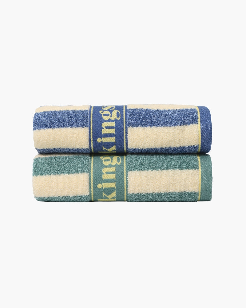 Coastal Stripe Hand Towel - Image 1
