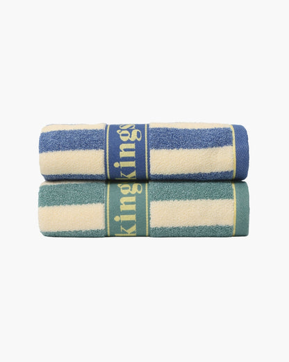 Coastal Stripe Hand Towel - Image 1