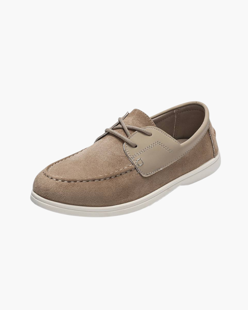 Men’s Suede Lace Up Loafers - Image 4