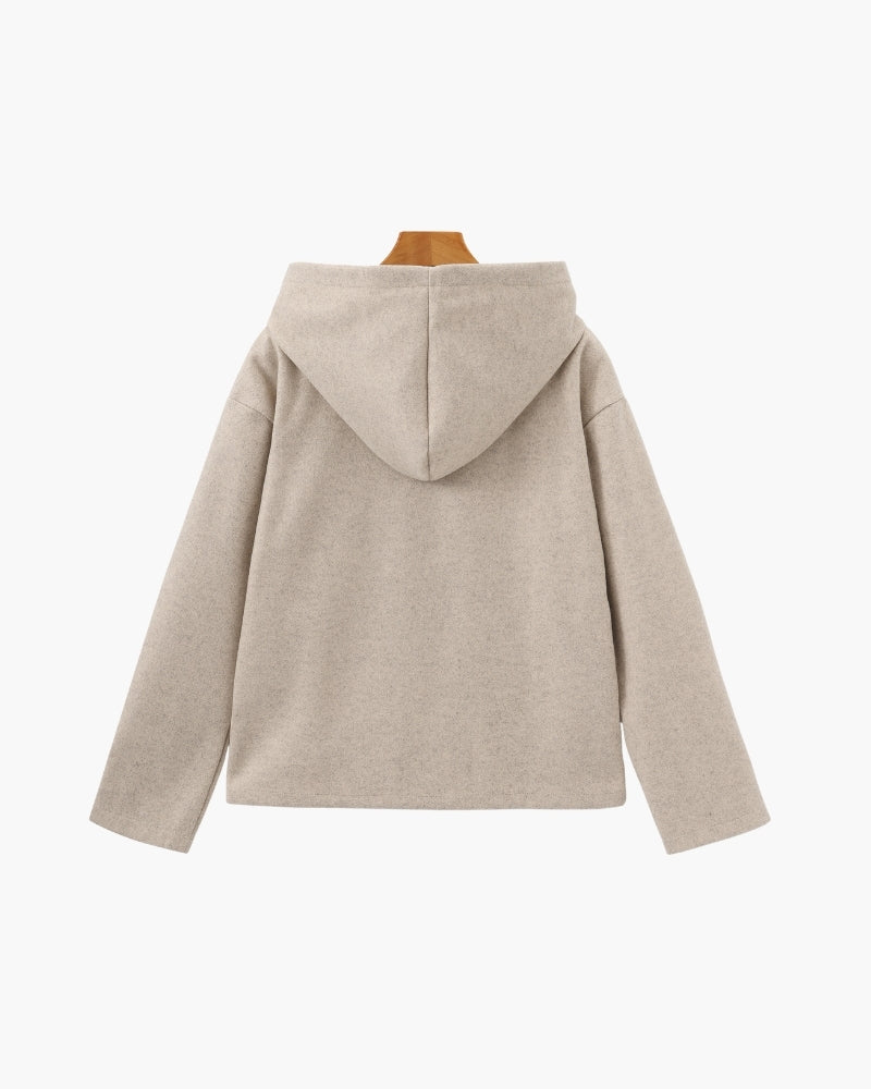 Marlow Wool Zip Coat - Image 3