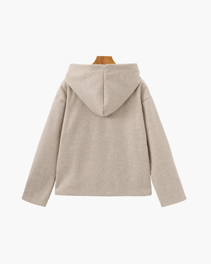 Marlow Wool Zip Coat - Image 3