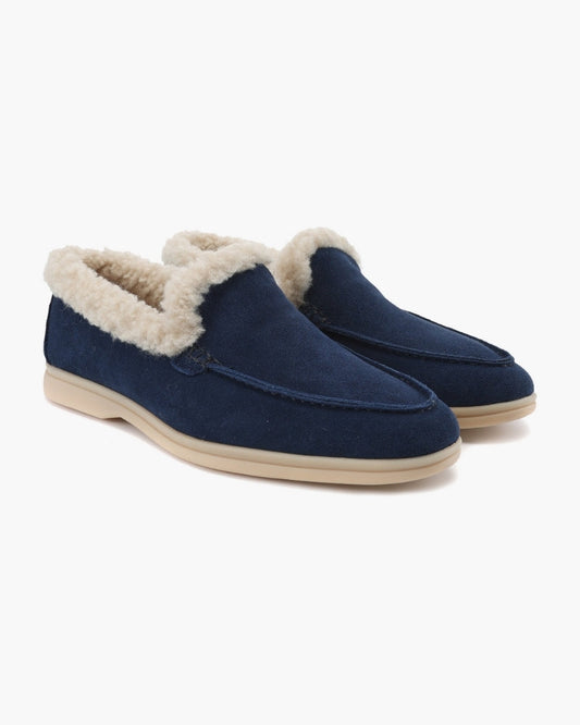 Fur-Lined Premium Loafers - Image 1
