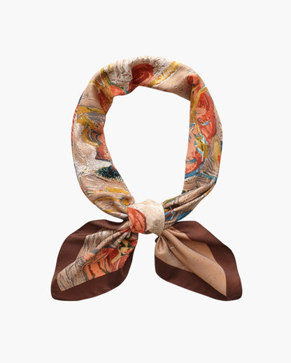 Old Money Impressionist Garden Scarf - Image 14