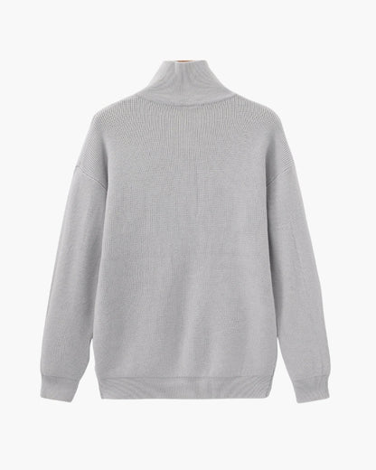 Refined Half-Zip Knit Pullover - Image 35