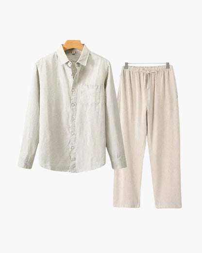 Old Money Linen Combo (Long Sleeve) - Image 8