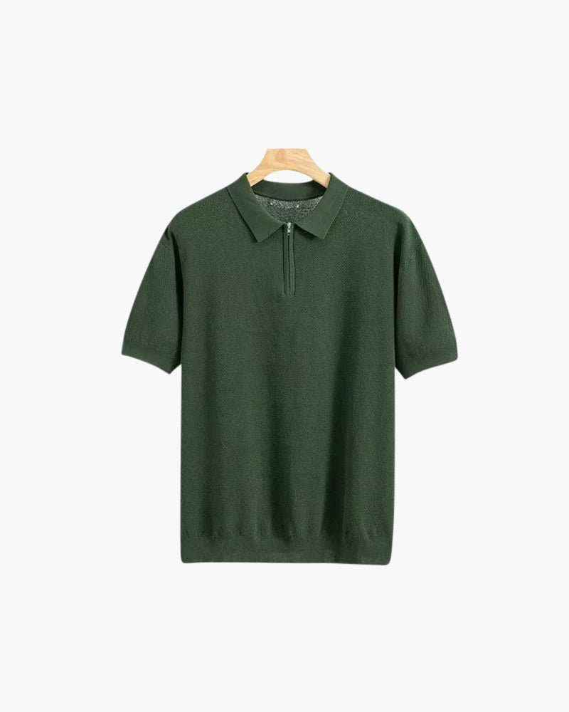 Marbella Zip Up Polo - Image 13