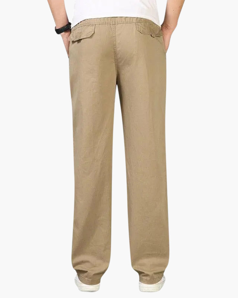 Capri Cotton Trousers - Image 3