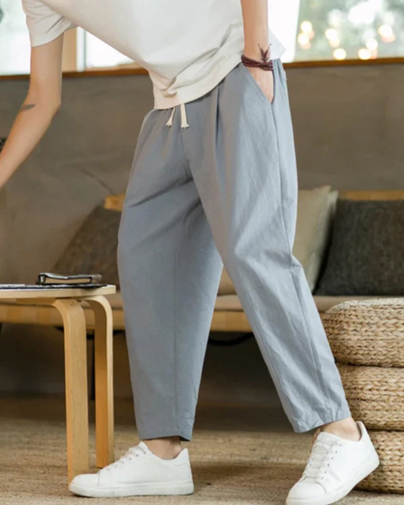 Cancun Cotton Trousers - Image 3