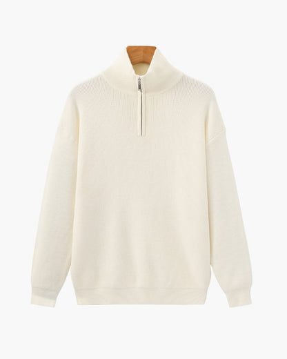 Refined Half-Zip Knit Pullover - Image 40