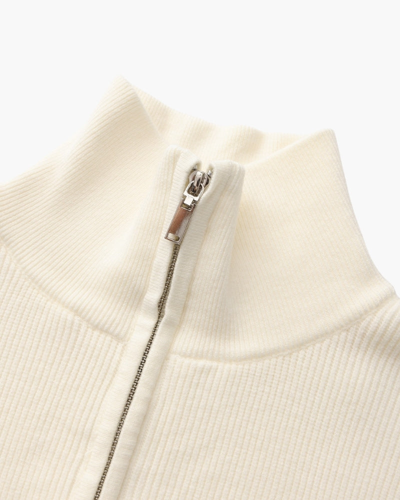 Refined Half-Zip Knit Pullover - Image 42