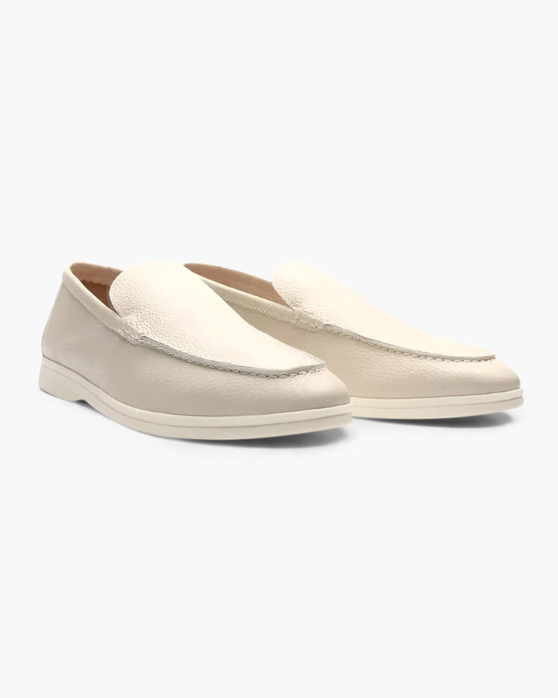 Old Money Cowhide Leather Loafers - Image 4