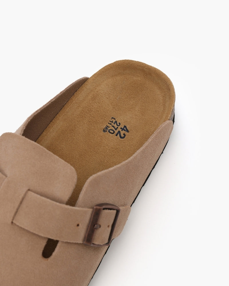 Old Money Suede Clogs - Image 7