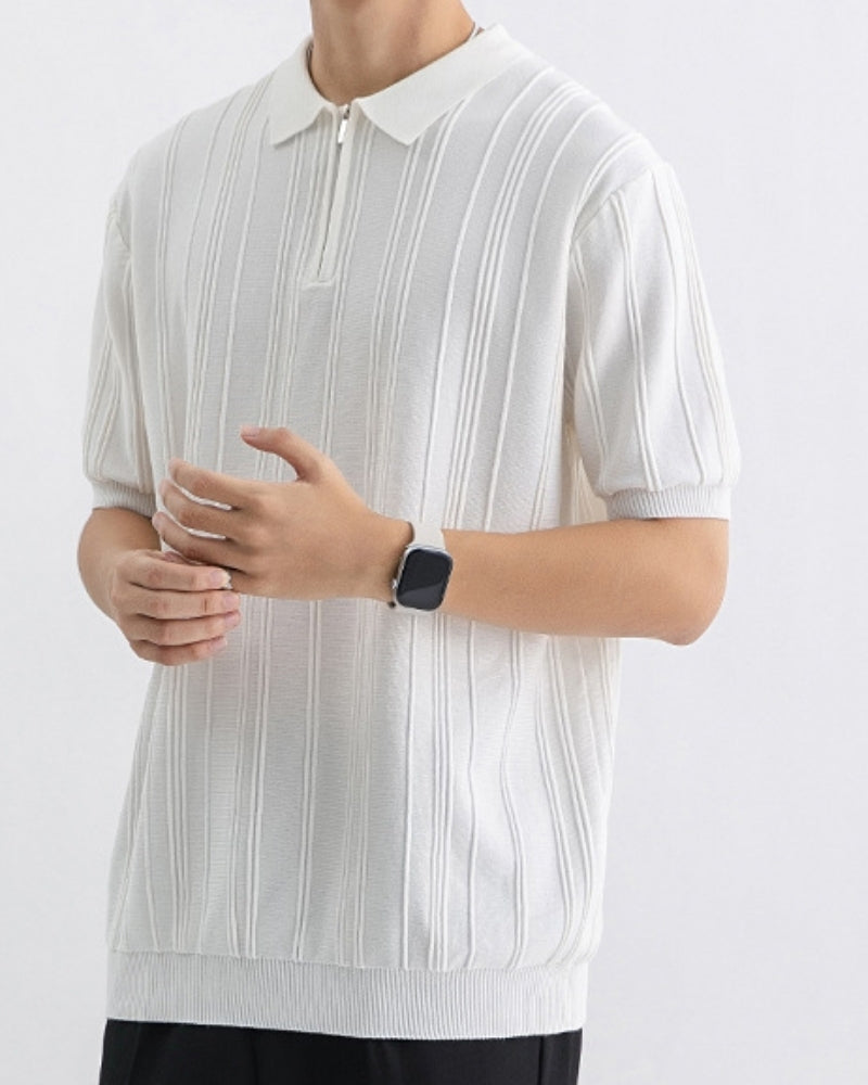 Signature Zip-Up Polo - Image 2