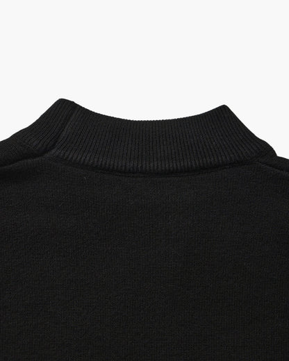 Essential Ribbed Mock Neck Sweater - Image 4