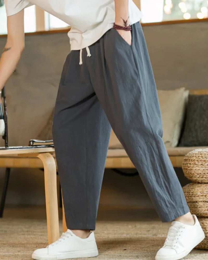 Cancun Cotton Trousers - Image 4
