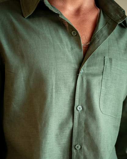 Old Money Linen Combo (Long Sleeve) - Image 3