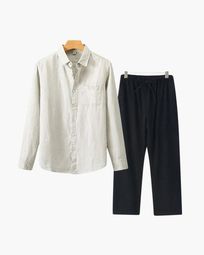 Old Money Linen Combo (Long Sleeve) - Image 10