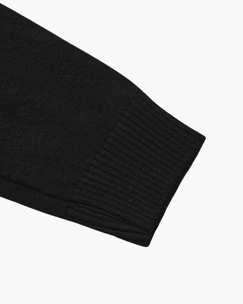 Essential Ribbed Mock Neck Sweater - Image 5
