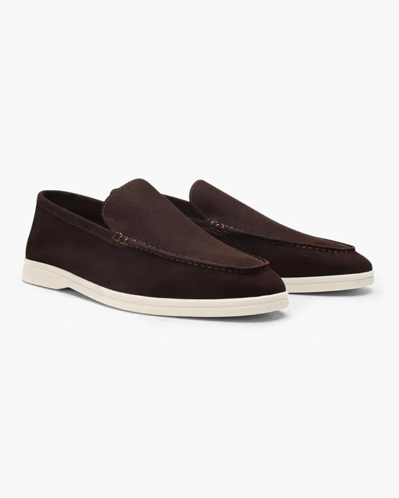Old Money Cowhide Leather Loafers - Image 5