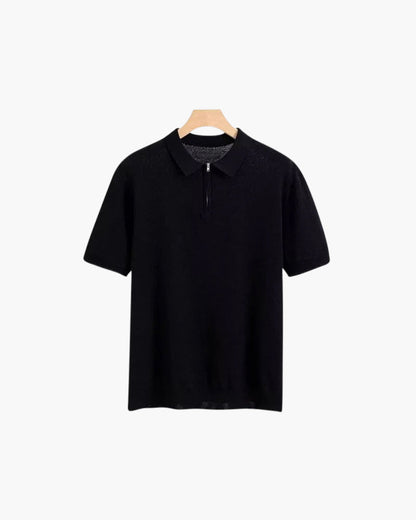 Marbella Zip Up Polo - Image 10