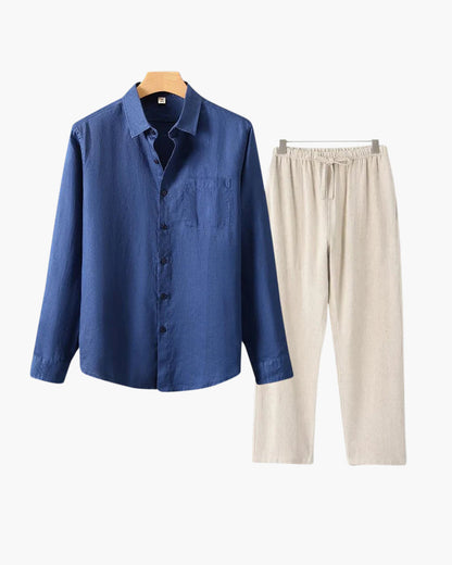 Old Money Linen Combo (Long Sleeve) - Image 11