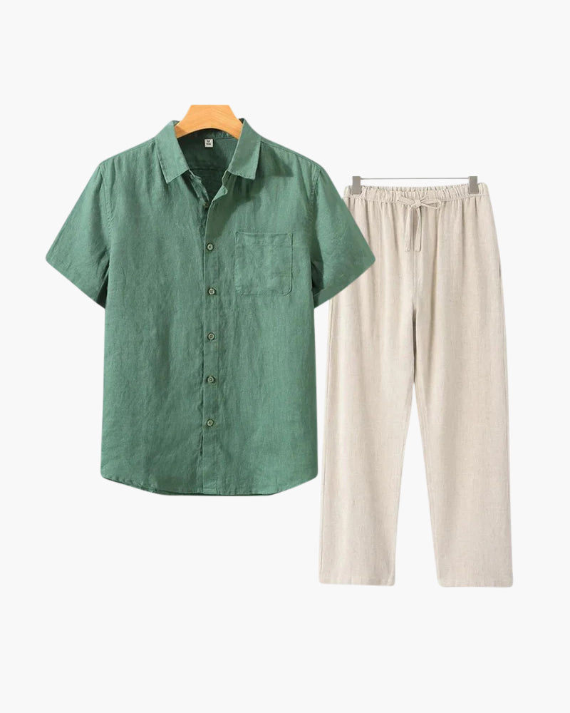 Old Money Linen Combo (Short Sleeve) - Image 7