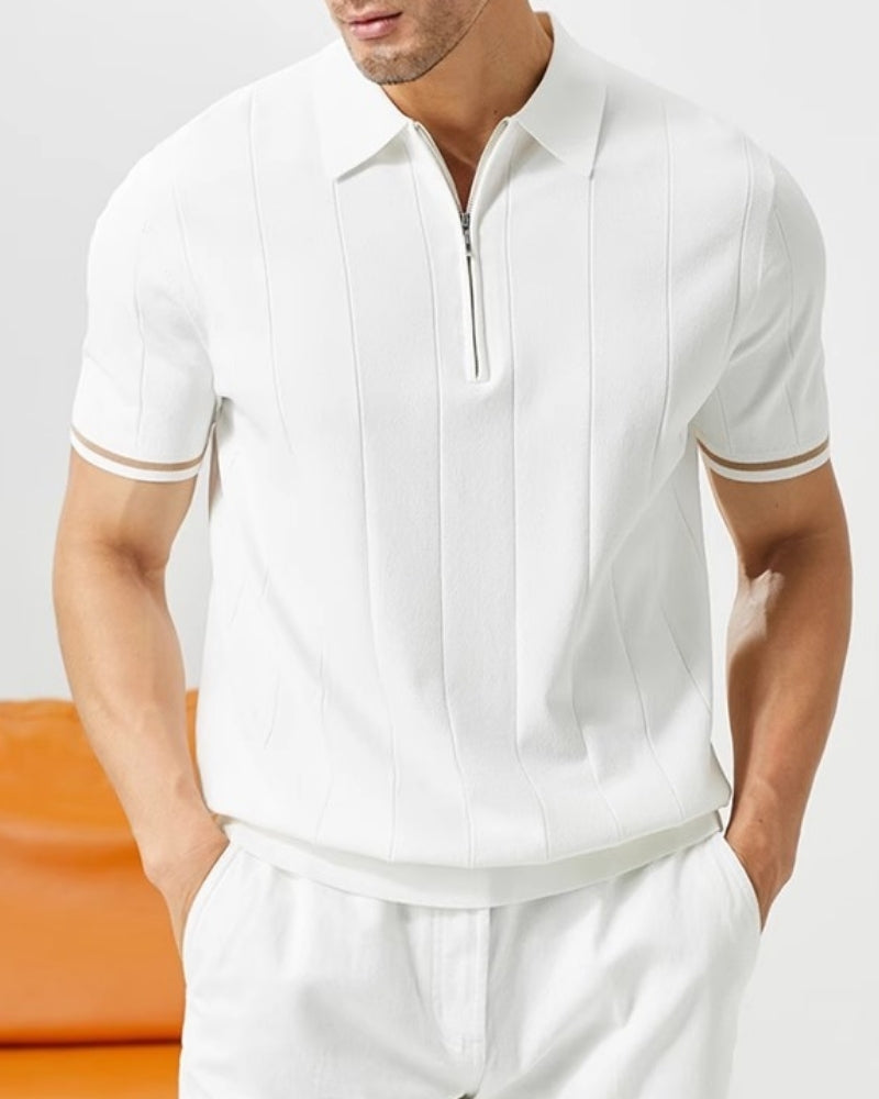 Signature Contrast Trim Polo - Image 5