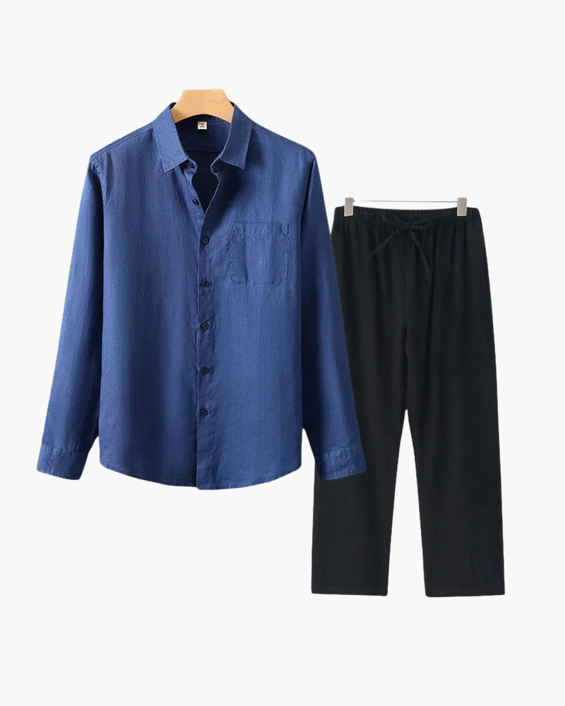 Old Money Linen Combo (Long Sleeve) - Image 13