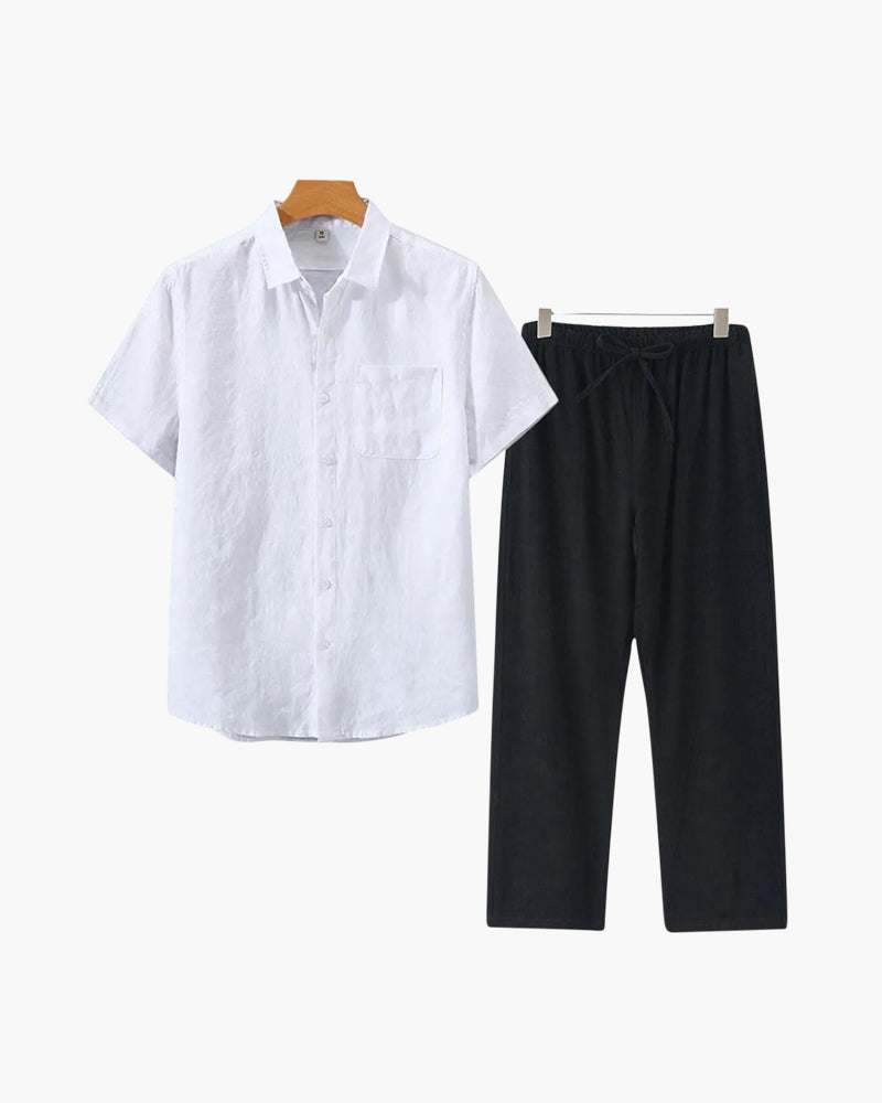 Old Money Linen Combo (Short Sleeve) - Image 8