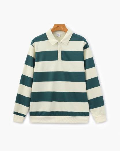 Vintage Stripe Rugby Polo - Image 13