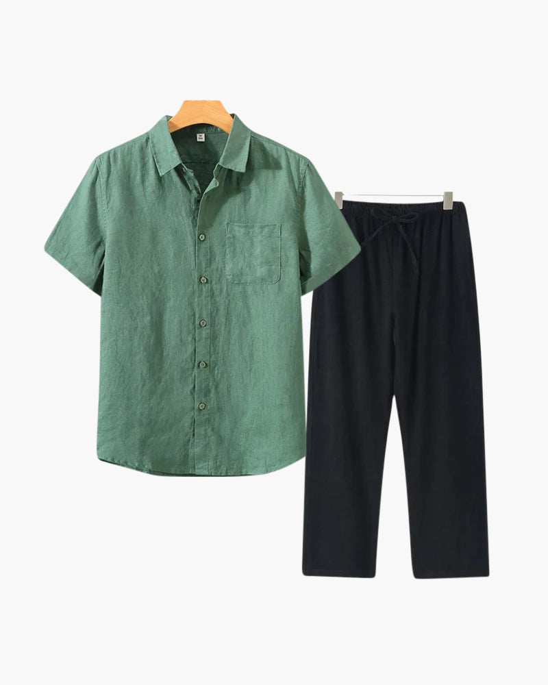 Old Money Linen Combo (Short Sleeve) - Image 9