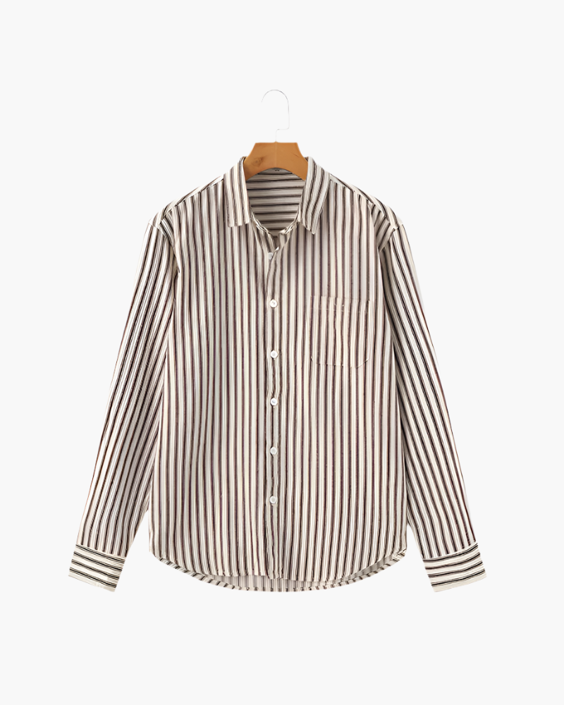 Gentlemen's Striped Shirt - Image 2