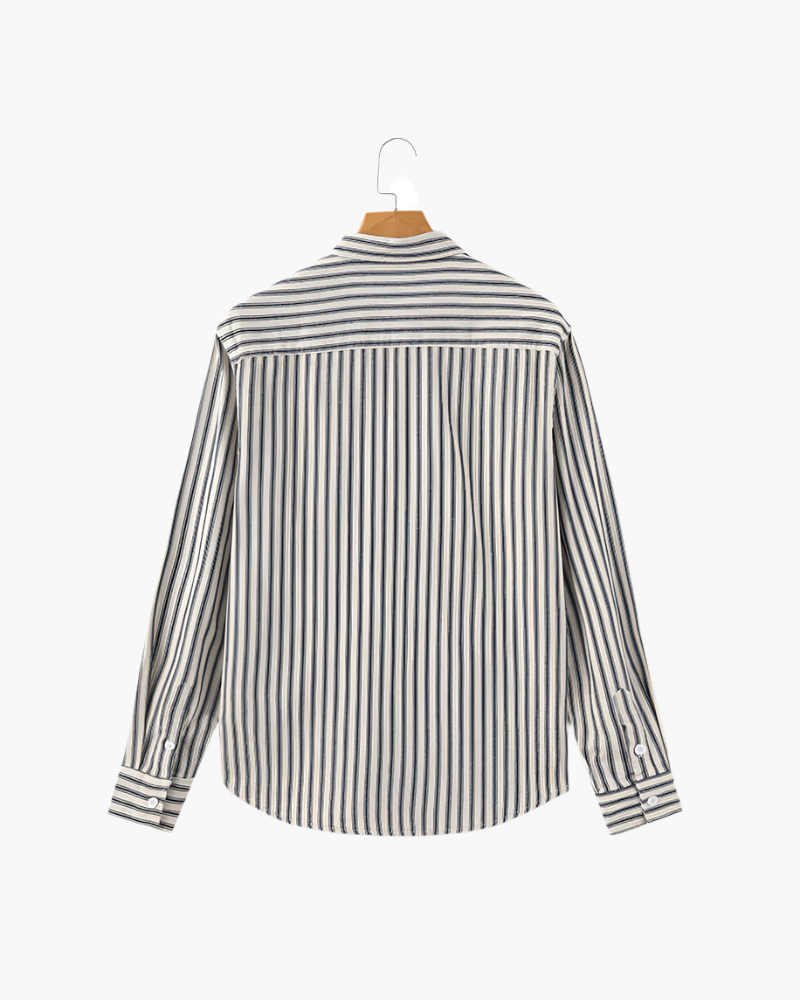 Gentlemen's Striped Shirt - Image 11