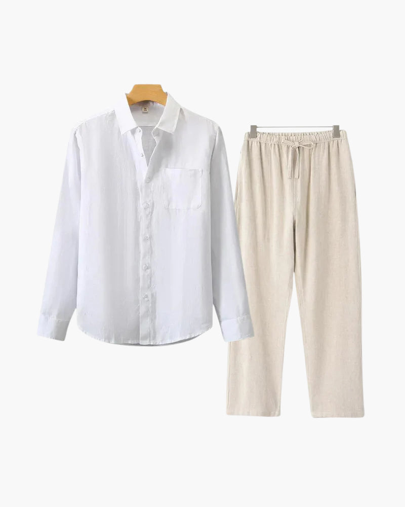 Old Money Linen Combo (Long Sleeve) - Image 14