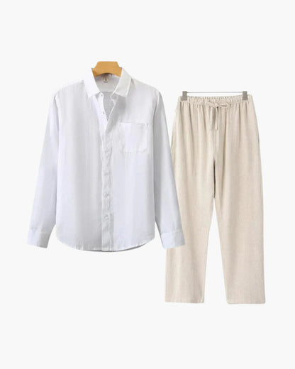 Old Money Linen Combo (Long Sleeve) - Image 14