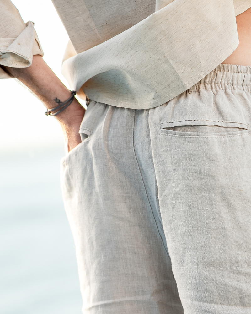 Casablanca - Premium Linen Shorts - Image 7