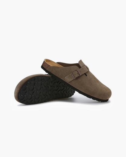 Old Money Suede Clogs - Image 13