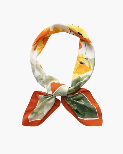 Old Money Impressionist Garden Scarf - Image 16
