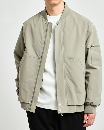 Minimalist Bomber Jacket - Image 2