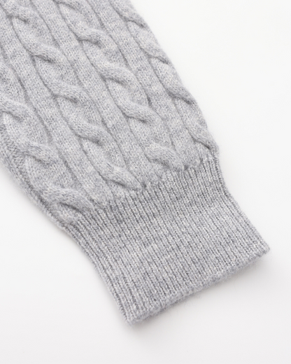 100% Cashmere Woven Half Zip - Image 14
