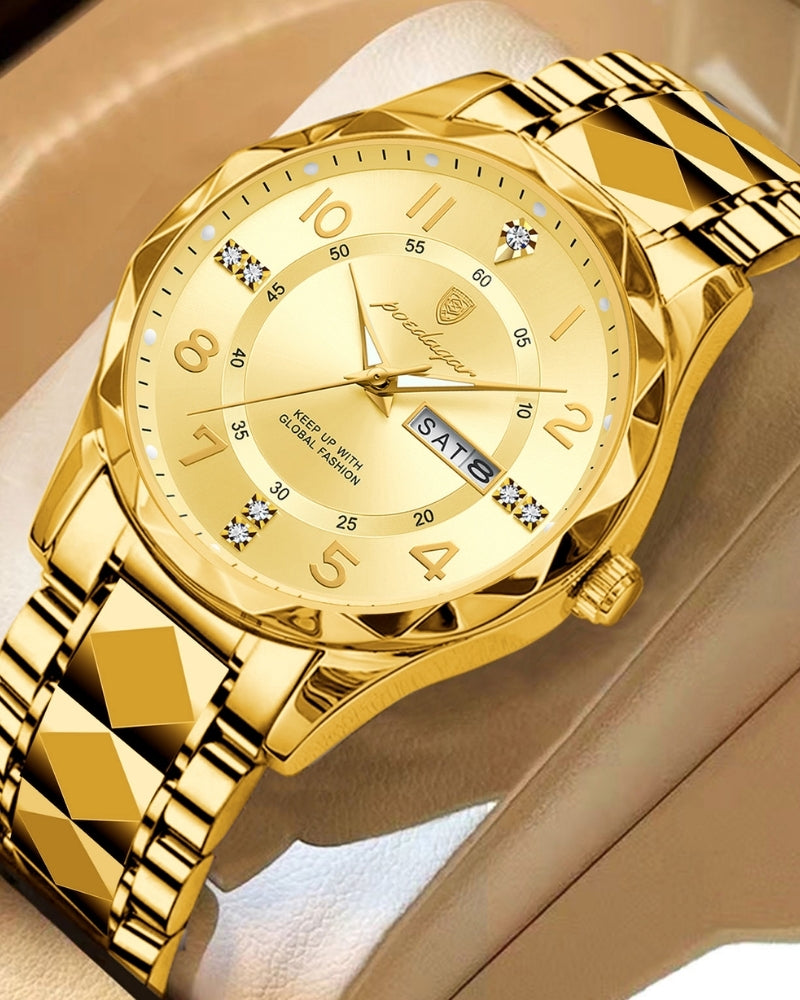 Classic Two-Tone Steel Watch - Image 5