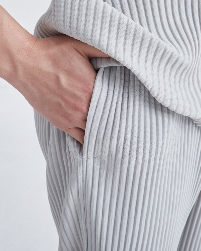 Ribbed Cotton Trousers - Image 5