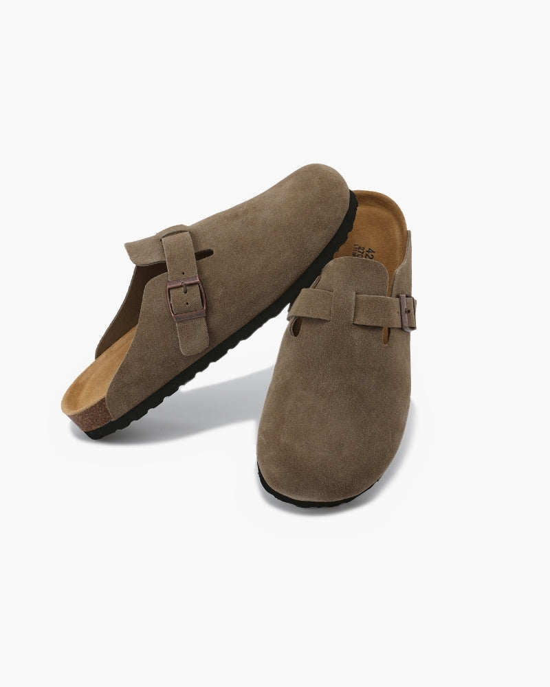 Old Money Suede Clogs - Image 14