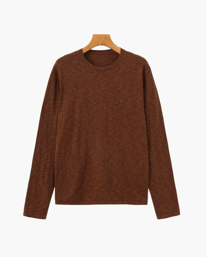 Linen Cotton Essential Crewneck - Image 2