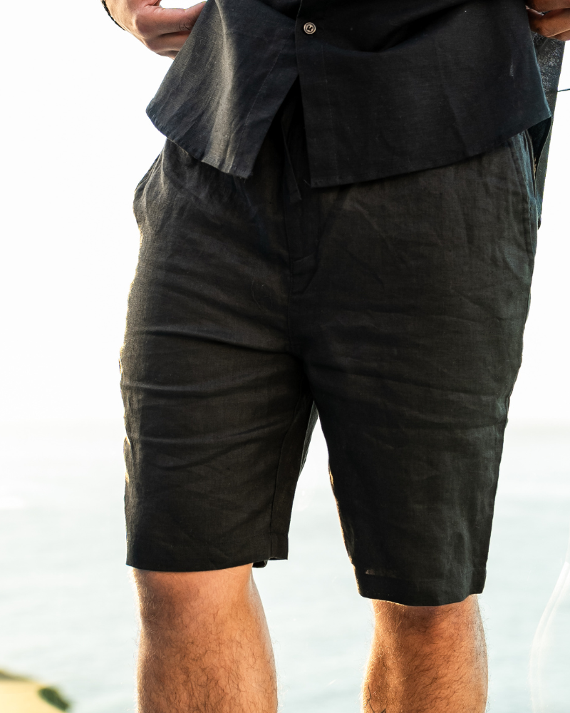 Casablanca - Premium Linen Shorts - Image 13