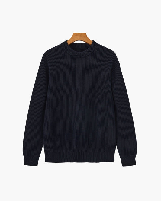 Rib Knit Crewneck - Image 1