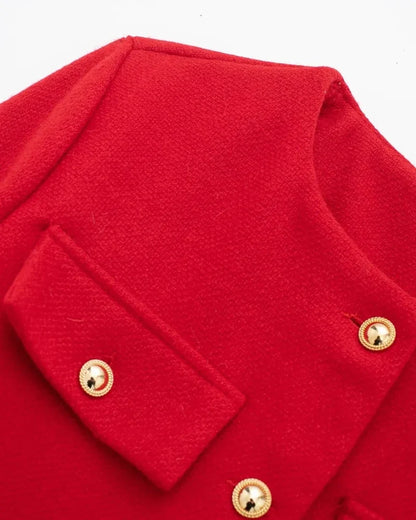Savile Crop Blazer - Image 4