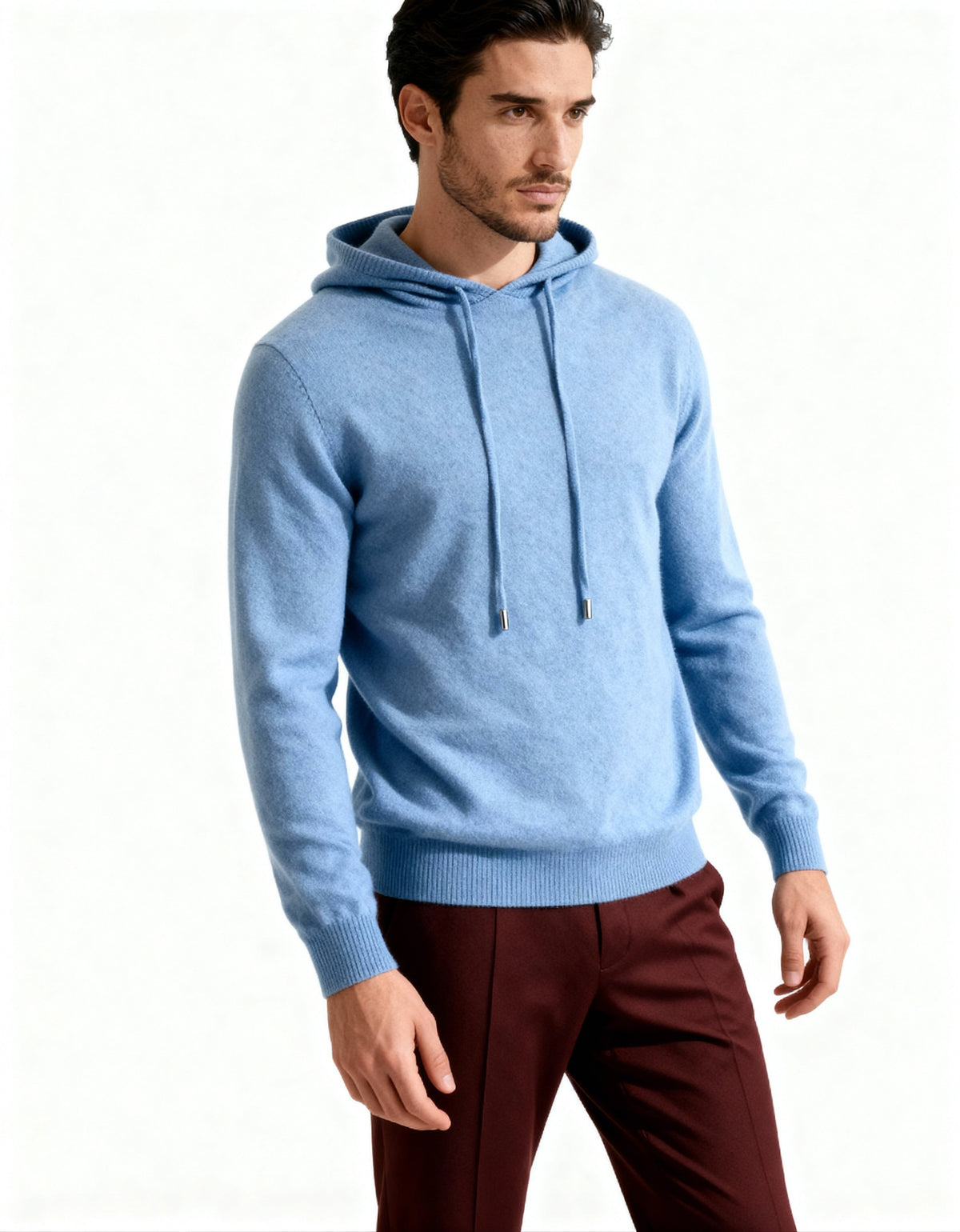100% Cashmere Hoodie - Image 17