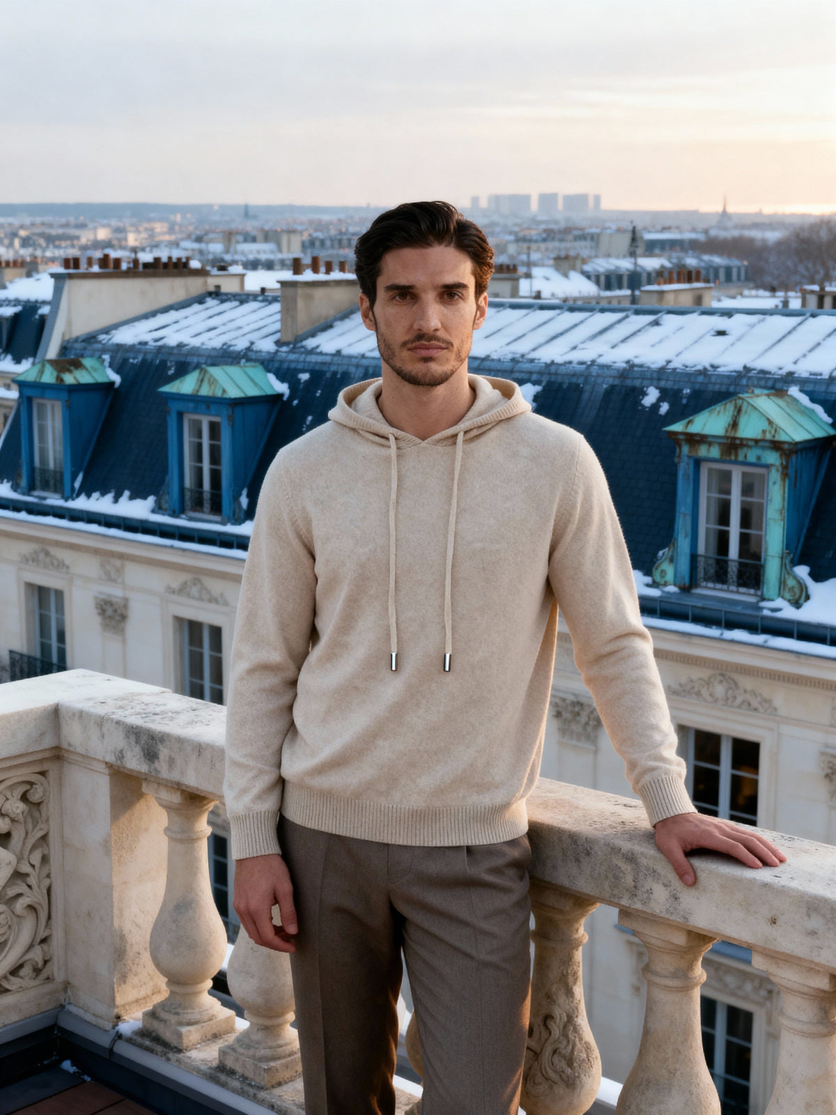 100% Cashmere Hoodie - Image 8