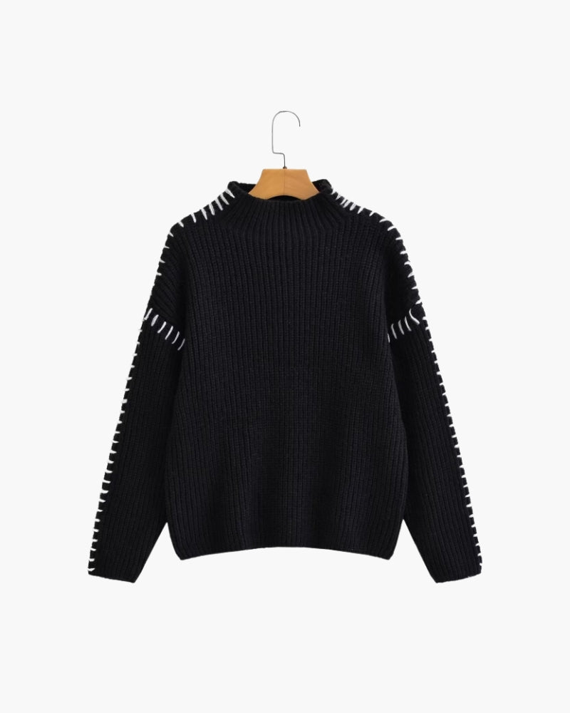 The Lila Stitch Sweater - Image 1